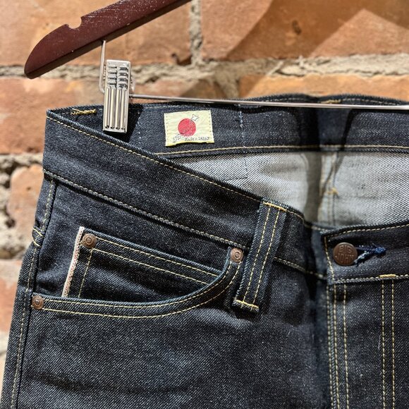 Big John M107F Raw Stretch Selvedge Denim - Picture 5 of 10
